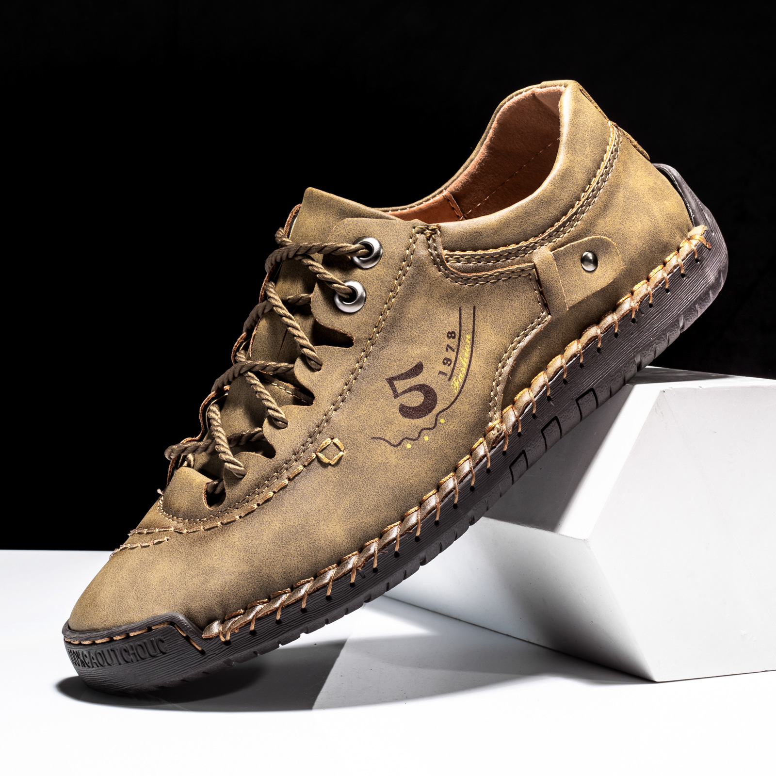 Men's Outdoor Comfy Arch Support Waterproof Walking Shoes