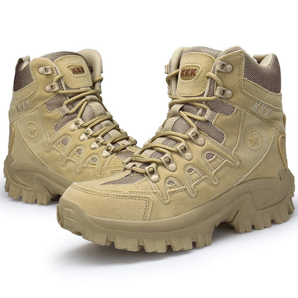 Men Outdoor Waterproof Non-Slip Hiking Boots Orthopedic Support Work Boots