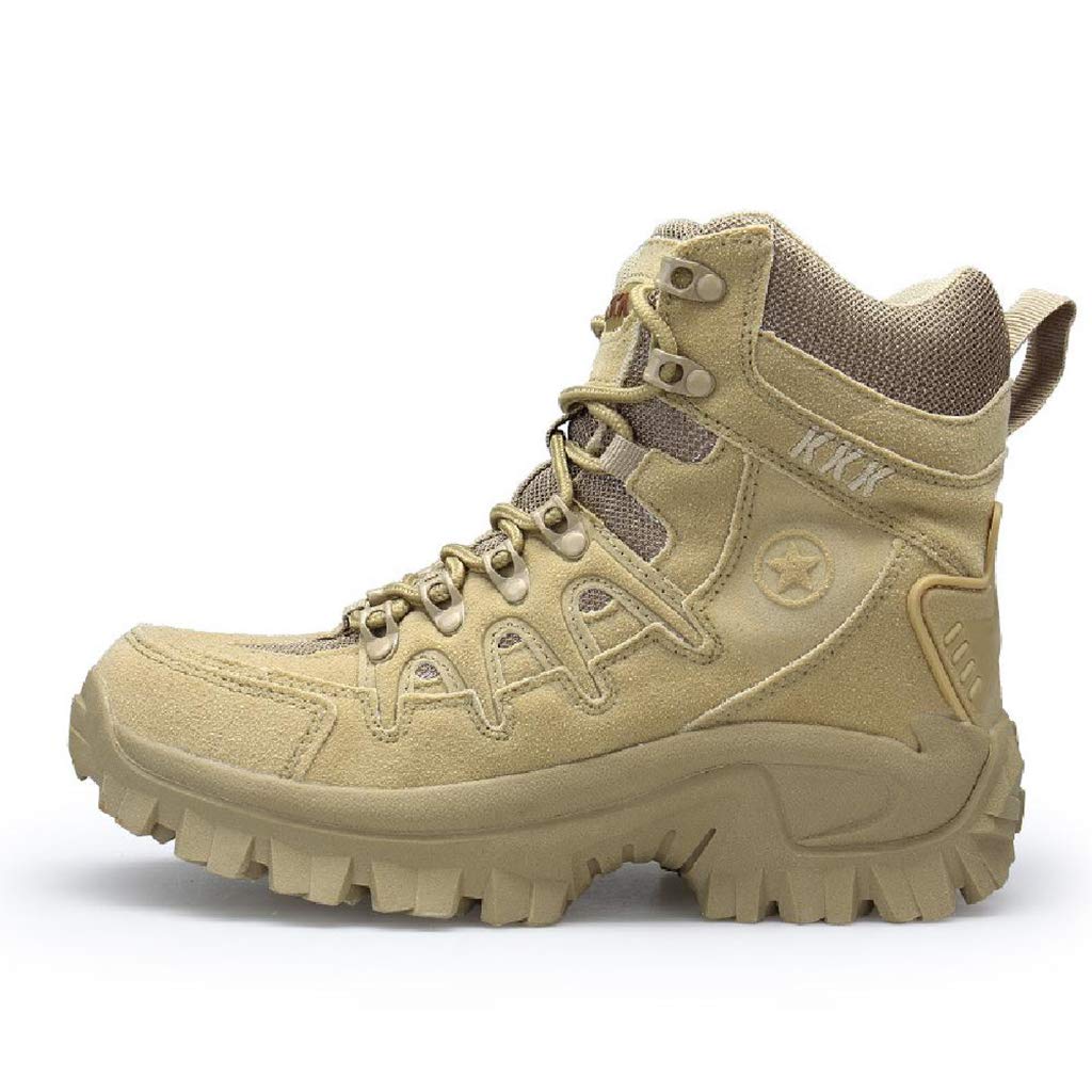 Men Outdoor Waterproof Non-Slip Hiking Boots Orthopedic Support Work Boots