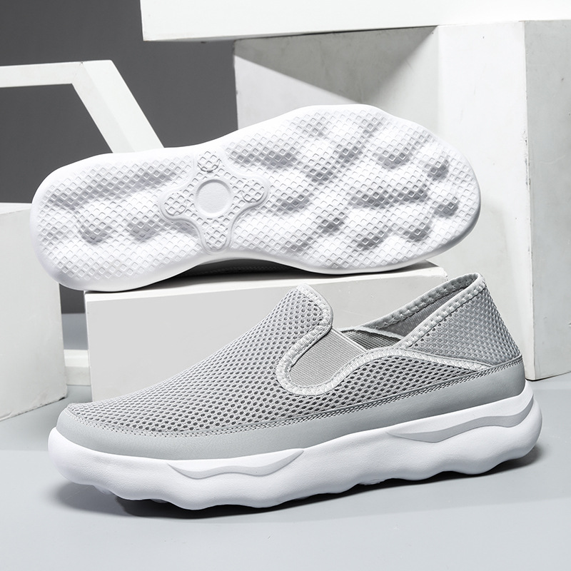 MEN'S COMFORTABLE AND BREATHABLE SPORTS COLLAPSIBLE HEEL SHOES