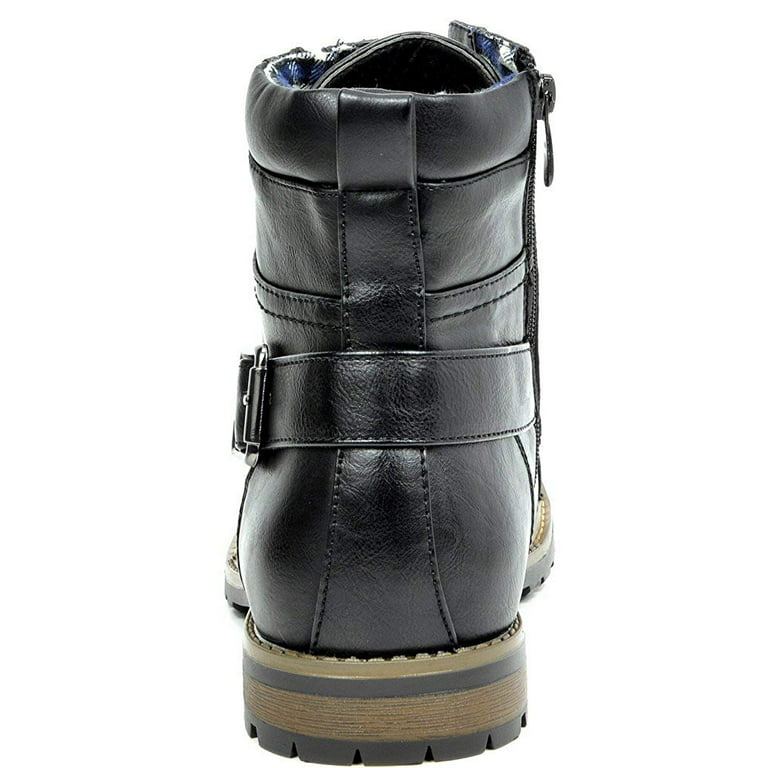 Men's Fashionable And Comfortable Genuine Leather Motorcycle Boots