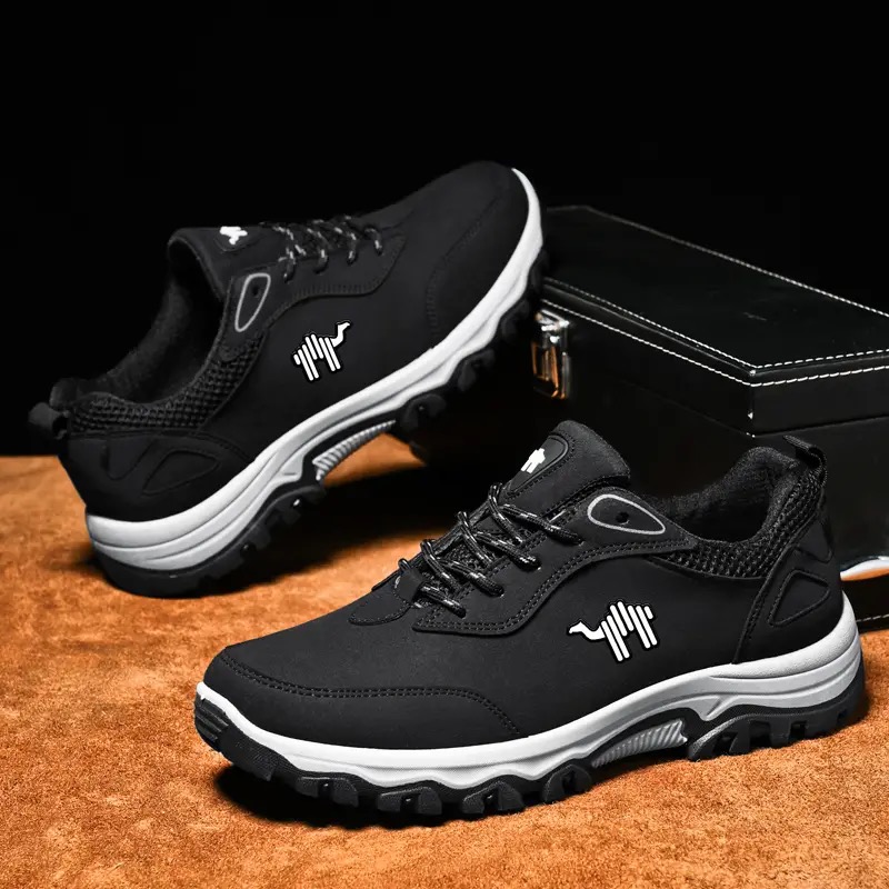 Men's Comfortable Breathable Shock-proof Non-slip Slip-on Orthopedic Walking Shoes