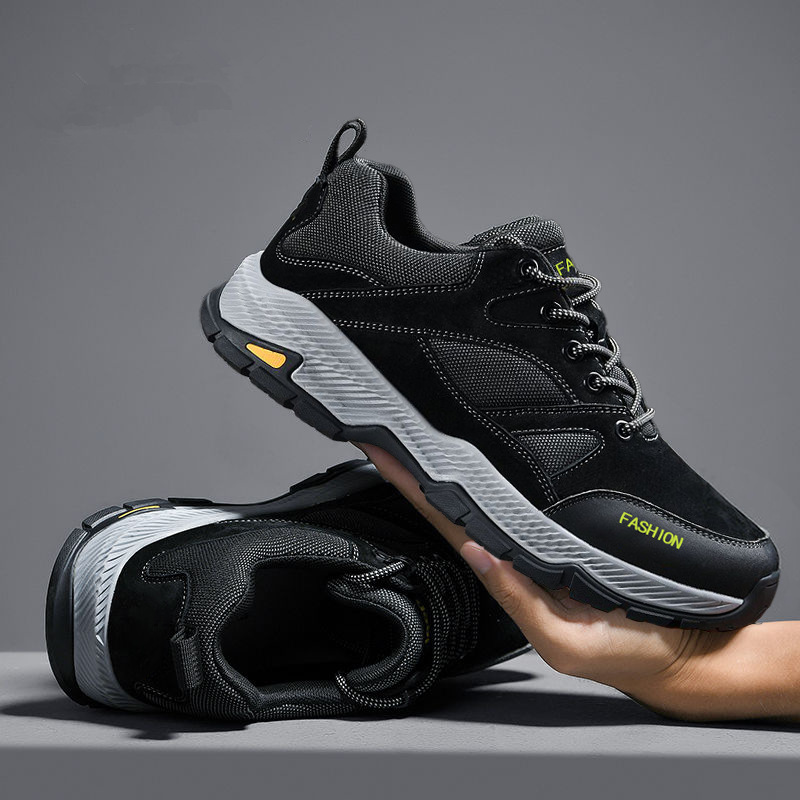 ??Mid Promotion 70% OFF ?? Men's Casual Leather Good Arch Support & Non-slip Outdoor Breathable Walking Shoes - 2052
