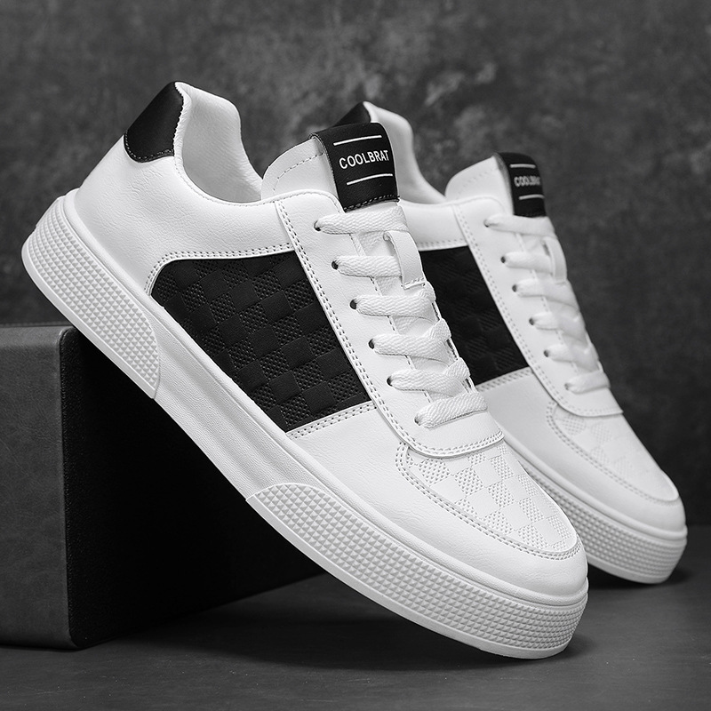 ??Last Day Promotion 70% OFF ??2024 New Men's Breathable White Sneakers, Fashionable And Versatile Sports Casual Shoes - Solve Your Dressing Anxiety��