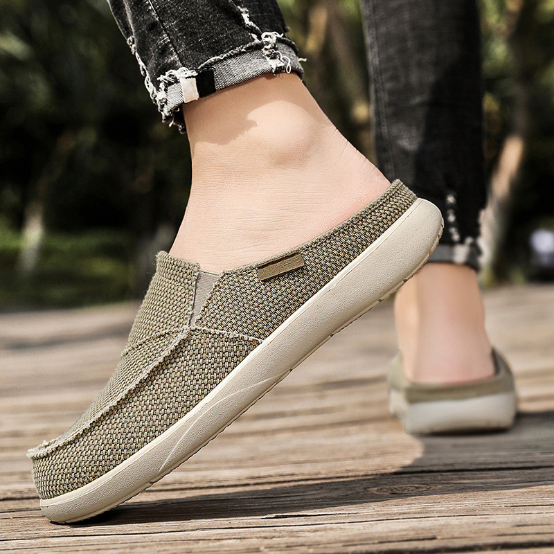 Men's Comfy Breathable Orthopedic Casual Slippers with Arch Support