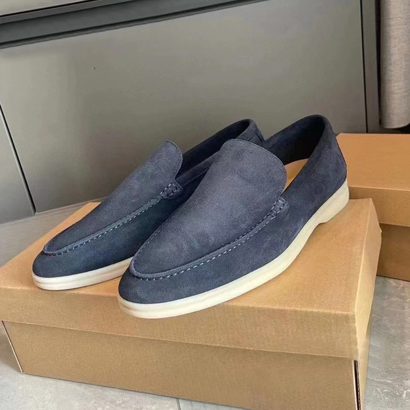 ??Last Day Promotion 70% OFF ??Apricot Men's Loafers, Comfortable Suede Flat Casual Shoes-Eliminate the pain caused by plantar fasciitis
