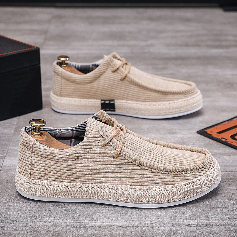 ??Last Day Promotion 70% OFF ??Men's Linen Loafers, Casual Slip-On Breathable Canvas Shoes For Driving and Can Be Worn with Almost Any Outfit