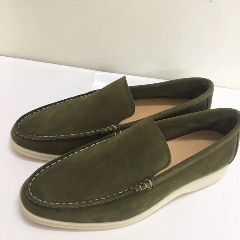 ??Last Day Promotion 70% OFF ??Apricot Men's Loafers, Comfortable Suede Flat Casual Shoes-Eliminate the pain caused by plantar fasciitis