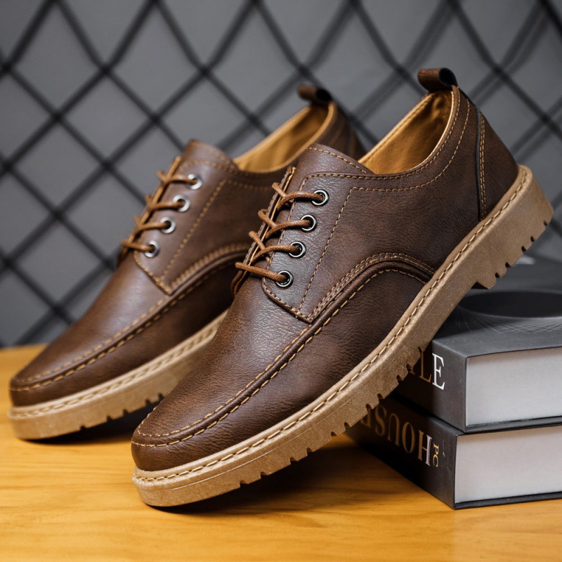 ??Last Day Promotion 70% OFF ??New Arrival Men's British Casual Style Leather Shoes