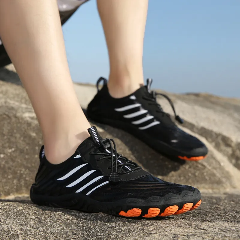 Men's barefoot shoes developed by orthopedic surgeons to treat plantar fasciitis and bunions - for 12 hours of pain-free walking