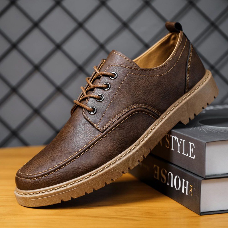 ??Last Day Promotion 70% OFF ??New Arrival Men's British Casual Style Leather Shoes