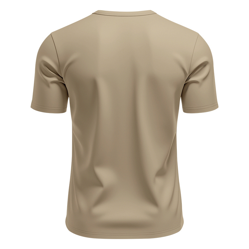 Men's cloud yarn short-sleeved T-shirt