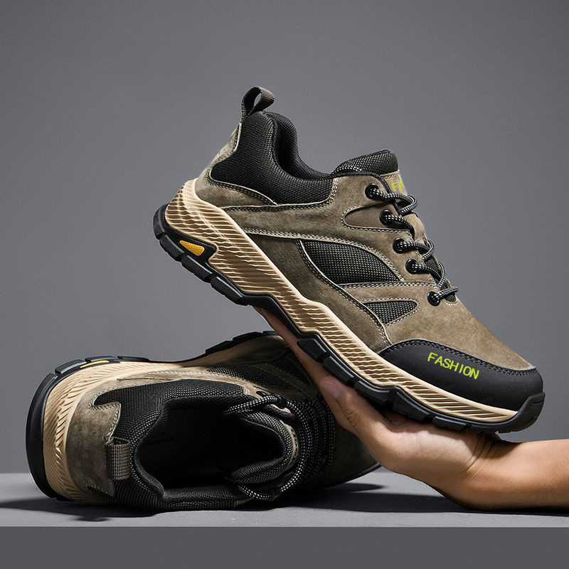 ??Mid Promotion 70% OFF ?? Men's Casual Leather Good Arch Support & Non-slip Outdoor Breathable Walking Shoes - 2052
