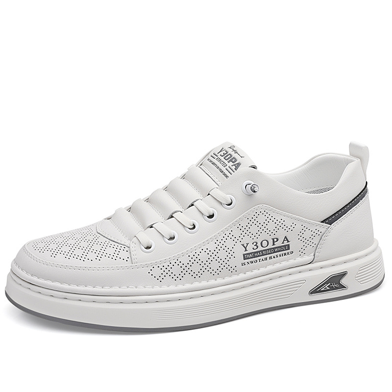 ??Last Day Promotion 70% OFF ??2024 Spring New Business Casual Leather Shoes Fashion Soft Sole Men's Board Shoes