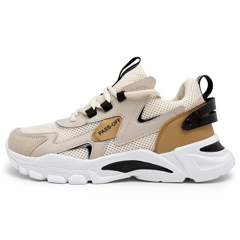 ??Last Day Promotion 70% OFF ??Men's Comfortable Durable Shock-absorbing Strap-on Low-top Sports Sneakers and Can Be Worn with Almost Any Outfit
