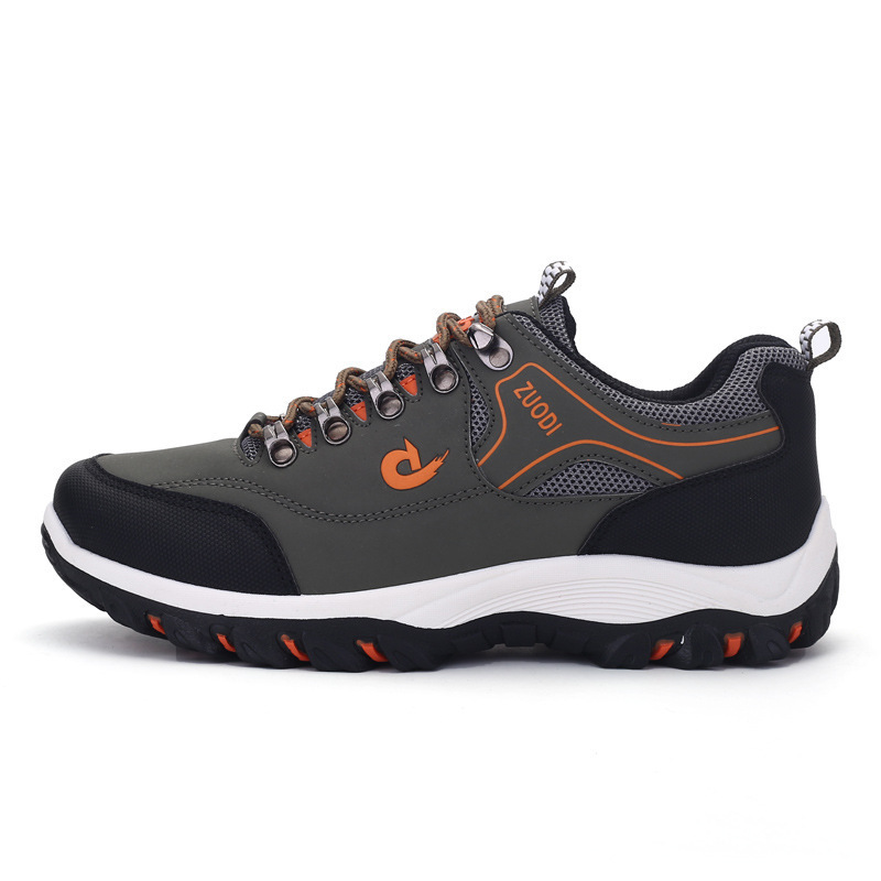 ??Last Day Promotion 70% OFF ??A Pair of Men's Leather Waterproof Lightweight Lace-Up Breathable Soft Sports