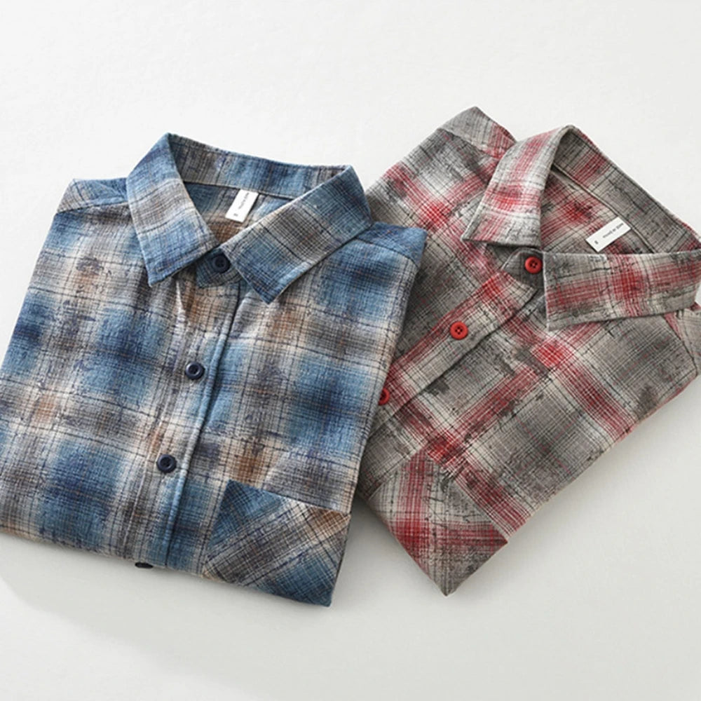 Men's Button Down Flannel Shirt