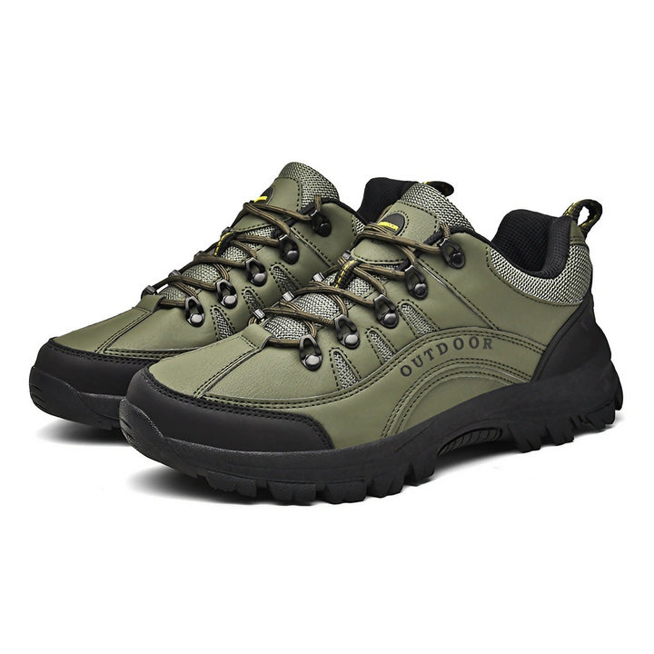 ??Now 70% Discount ?? - Men's Casual Leather Good Arch Support & Non-slip Outdoor  Breathable Walking Shoes -5001