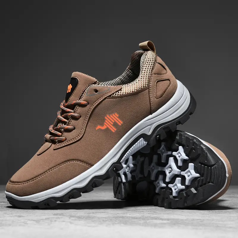 Men's Comfortable Breathable Shock-proof Non-slip Slip-on Orthopedic Walking Shoes
