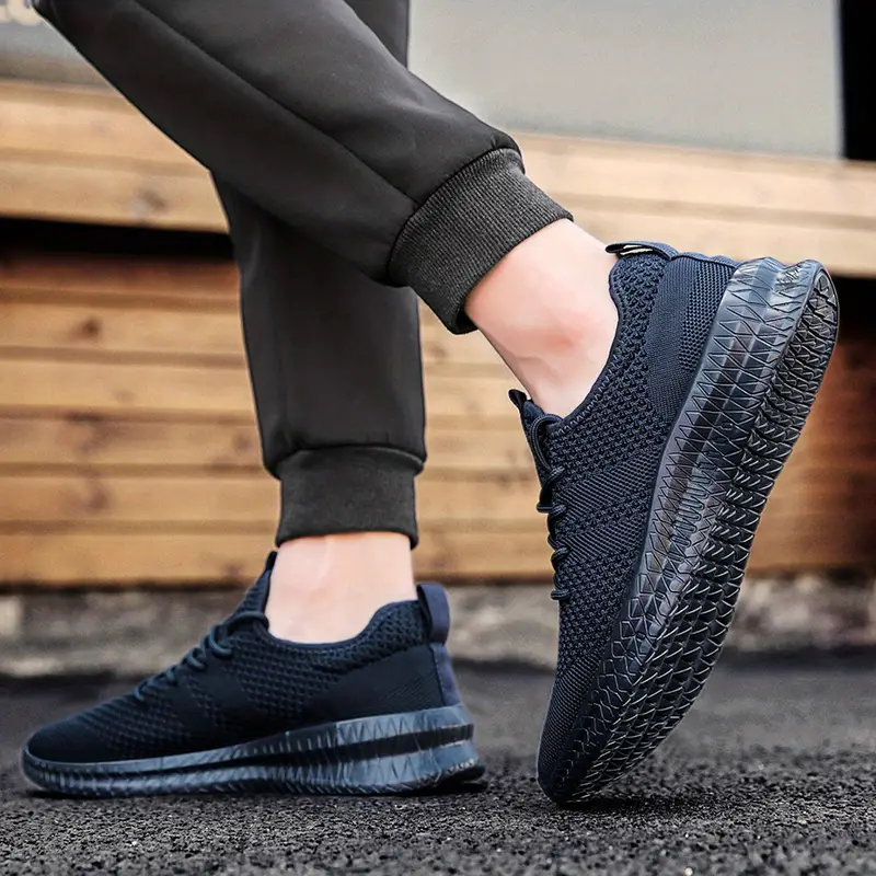 Men's Breathable Knit Orthopedic Shoe - Helps Treat Diabetic Arches and Ankle Arthritis