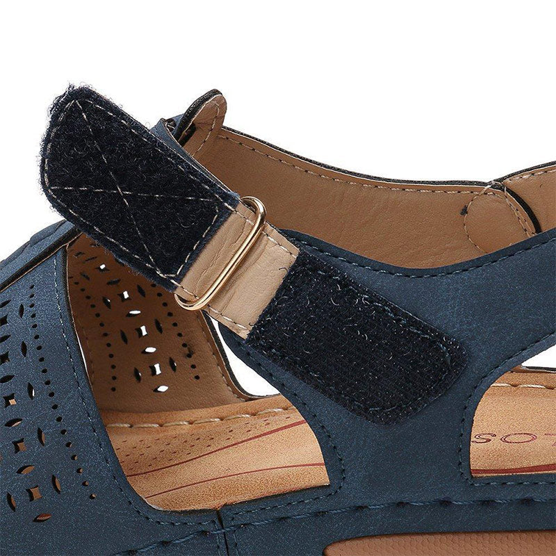 Women's Round Toe Wedge Orthopedic Sandals