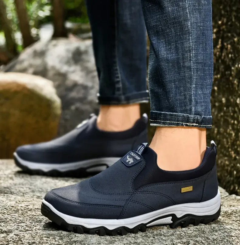 ??LAST DAY 70% OFF??Men's Arch Support & Breathable and Light & Non-Slip Shoes - Proven Plantar Fasciitis, Foot and Heel Pain Relief