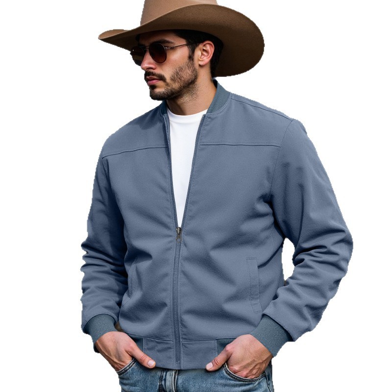 Men's Western Cowboy Deerskin Jacket