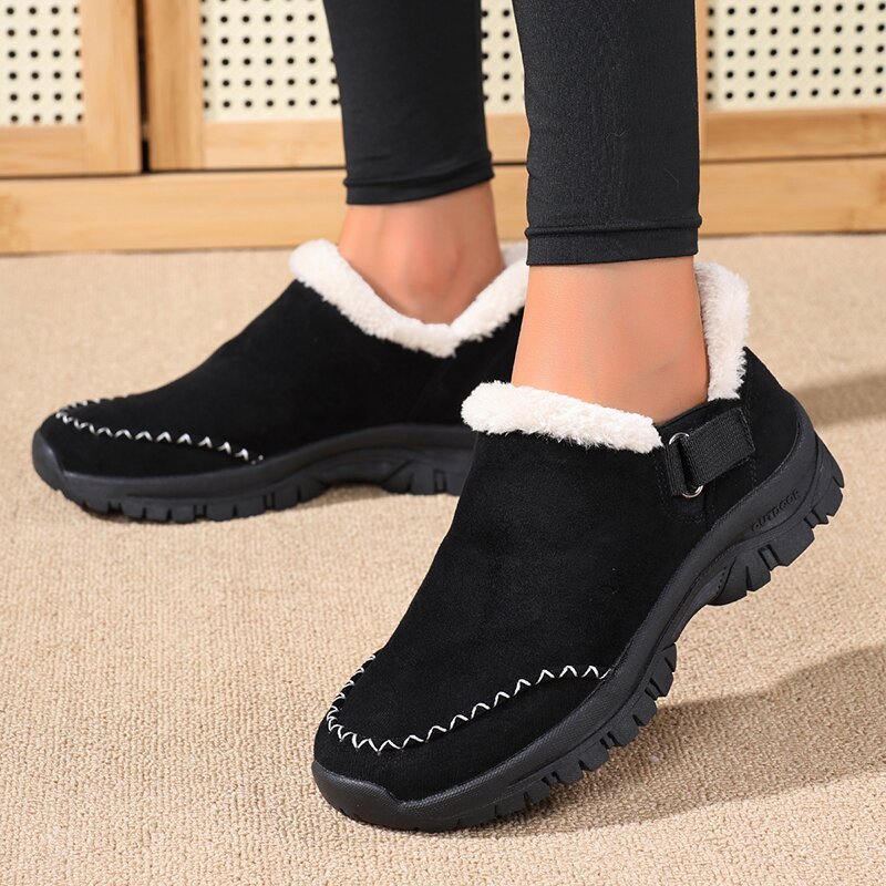 CozyStep™ - Chaussures d'hiver ergonomiques et confortables à enfiler sans les mains