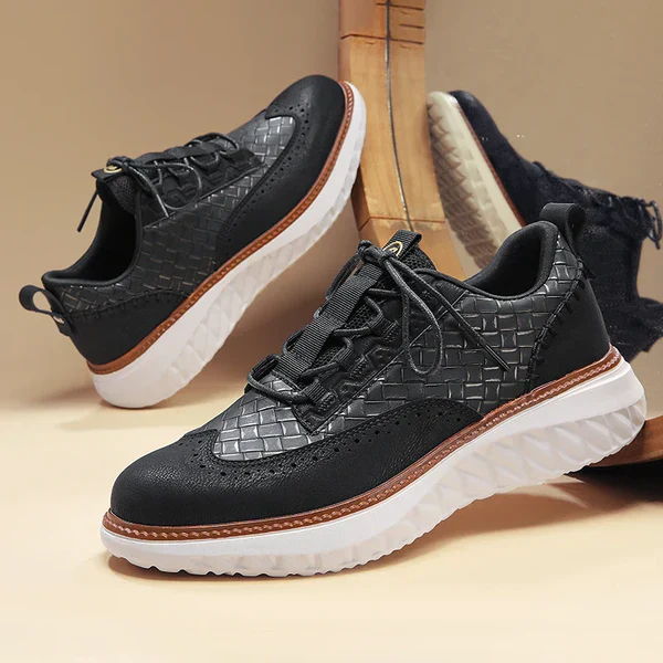 (🔥Vente À Durée Limitée) Ortho-Balance - Baskets En Cuir Ultra Confortables