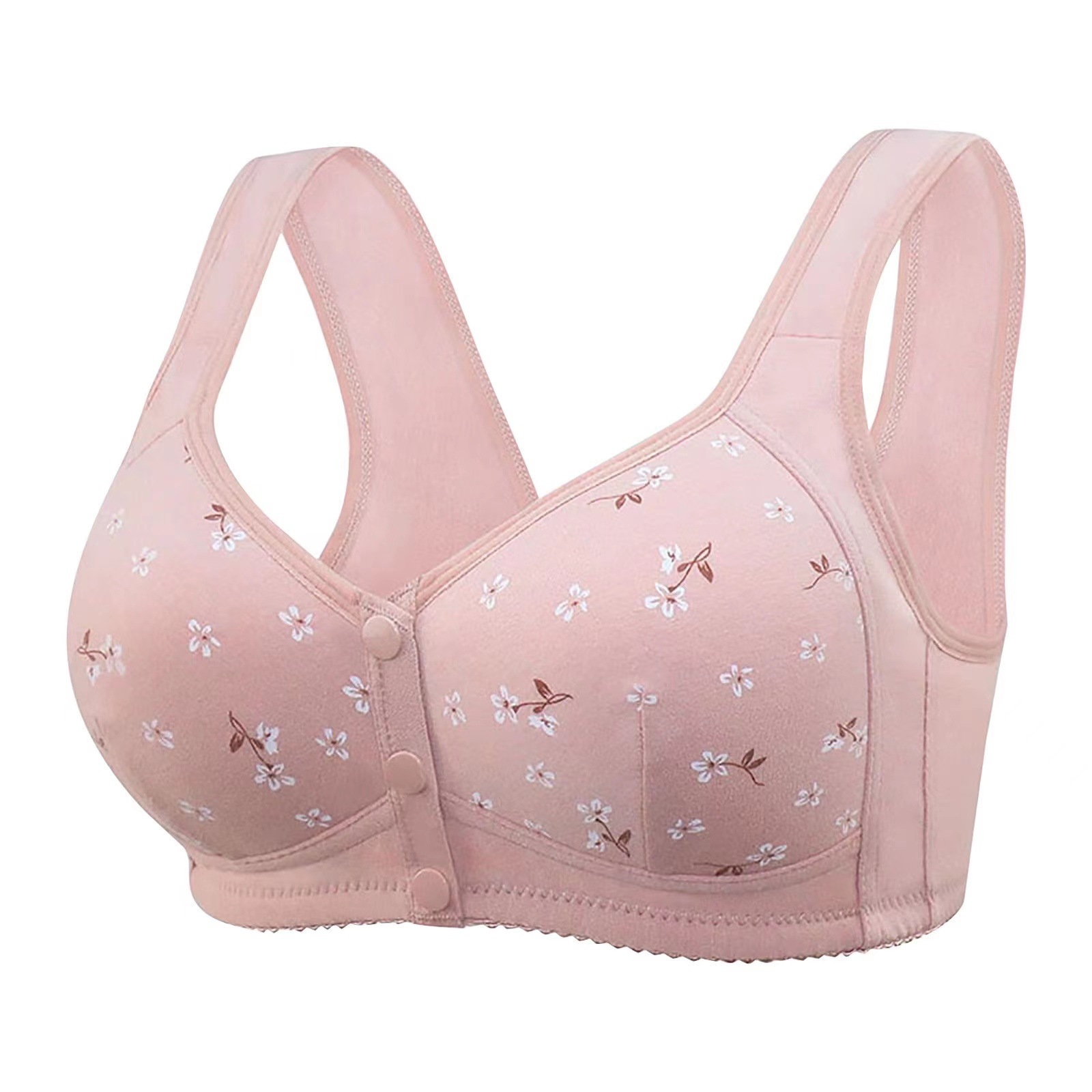 💥Achetez 1, obtenez 3💥Soutien-gorge à boutons avant, confortable et pratique