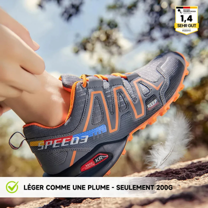 OrthoTrekking – chaussure de randonnée ergonomique et antidouleur