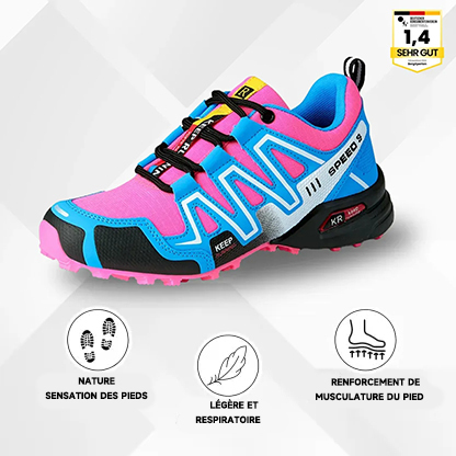 OrthoTrekking – chaussure de randonnée ergonomique et antidouleur