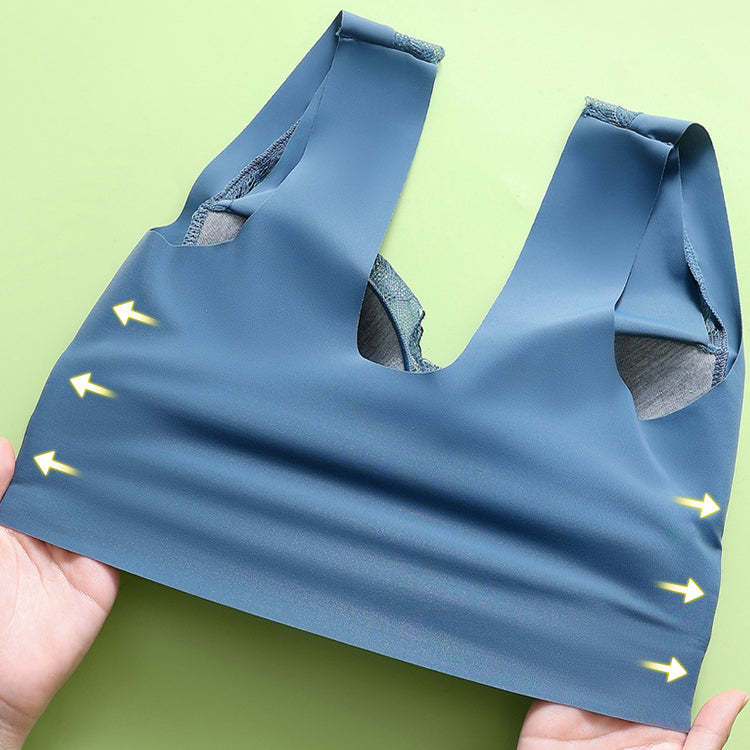 Soutien-gorge en dentelle sans couture et anti-exposition