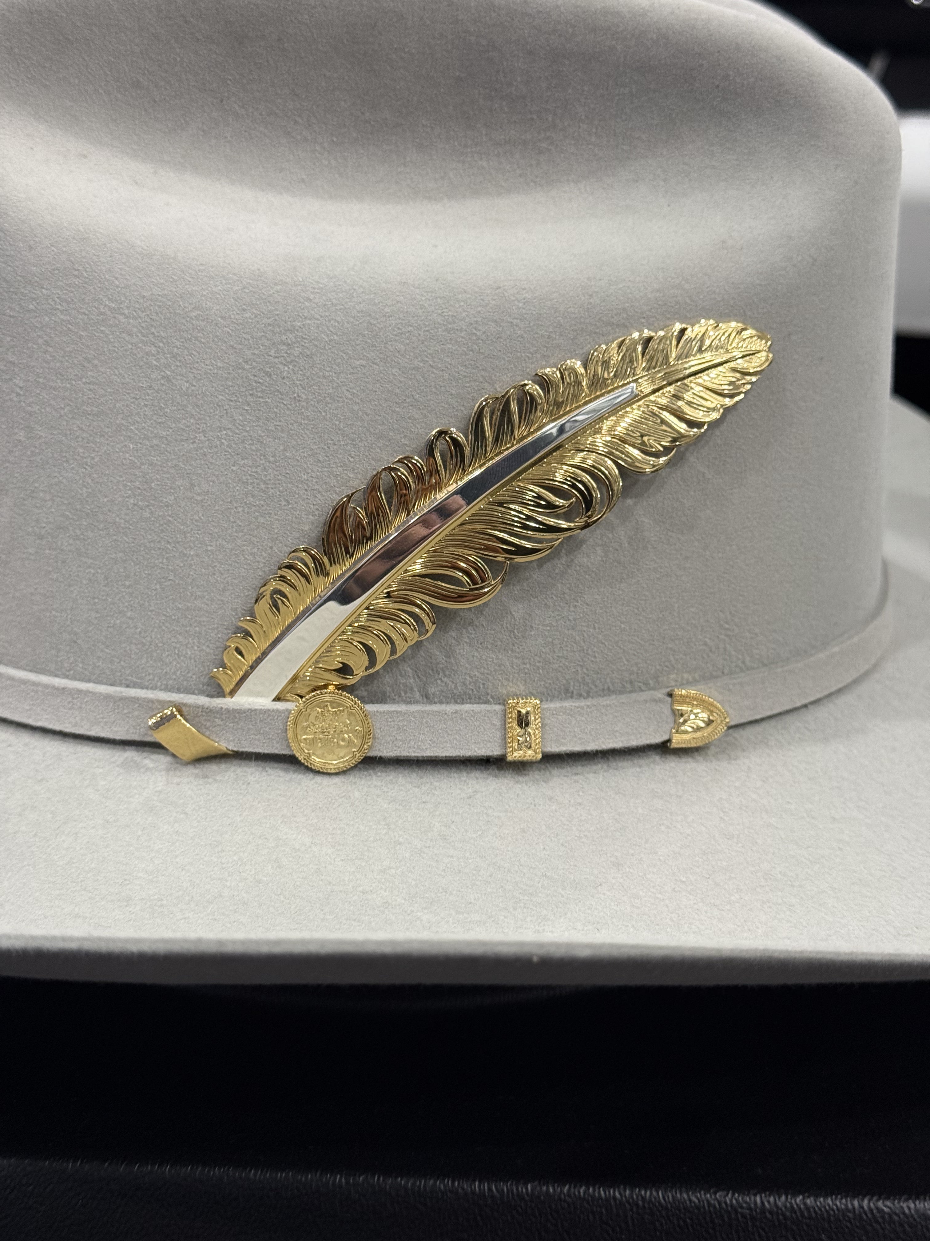 Cowboy Hat 100x Président Mist Grey Copa Chica