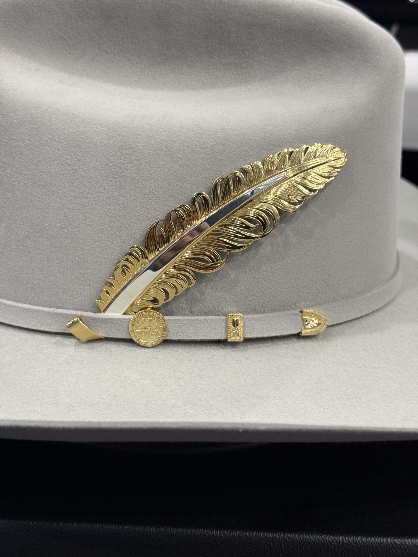 Cowboy Hat 100x Président Mist Grey Copa Chica