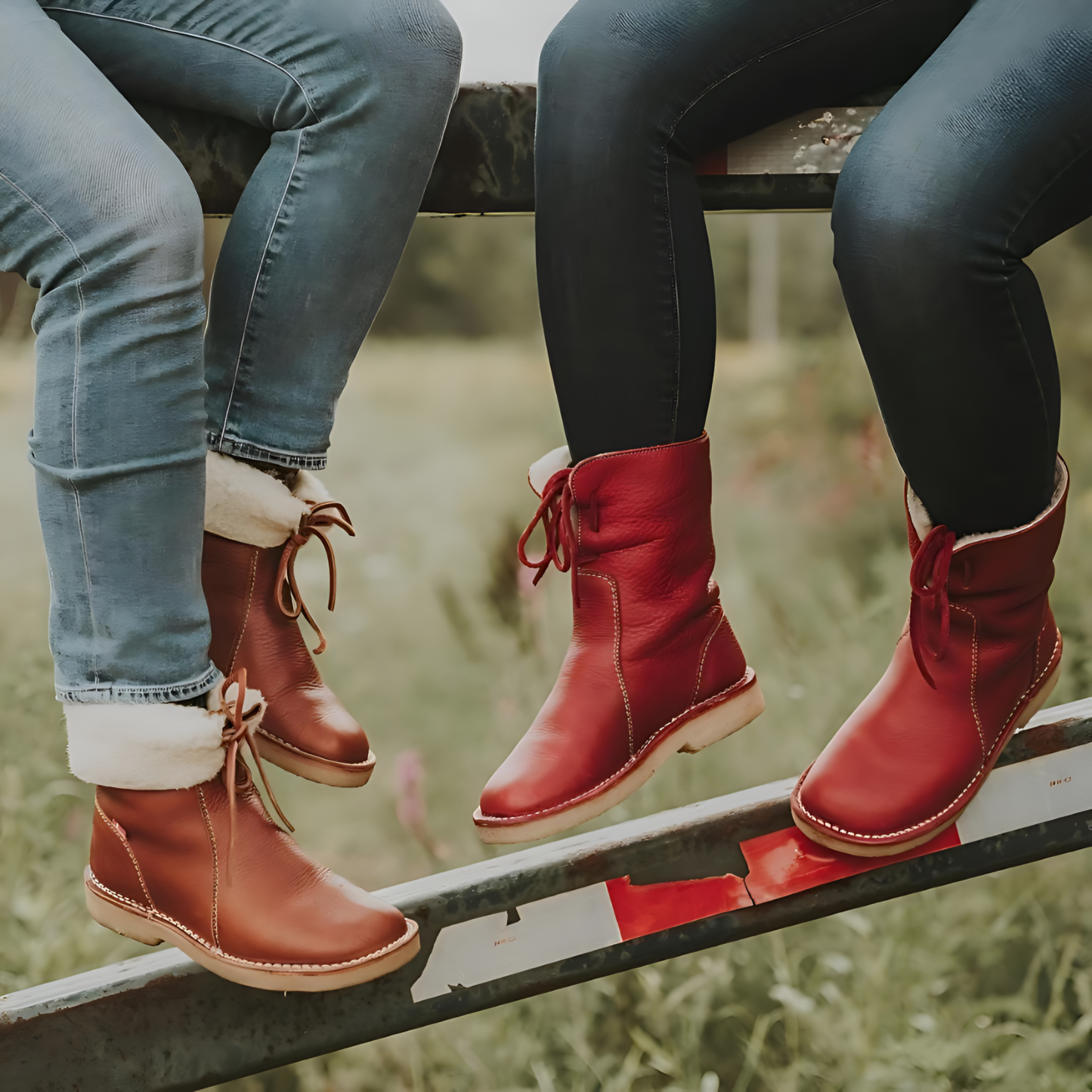 Beau - Bottes confortables doublées de laine