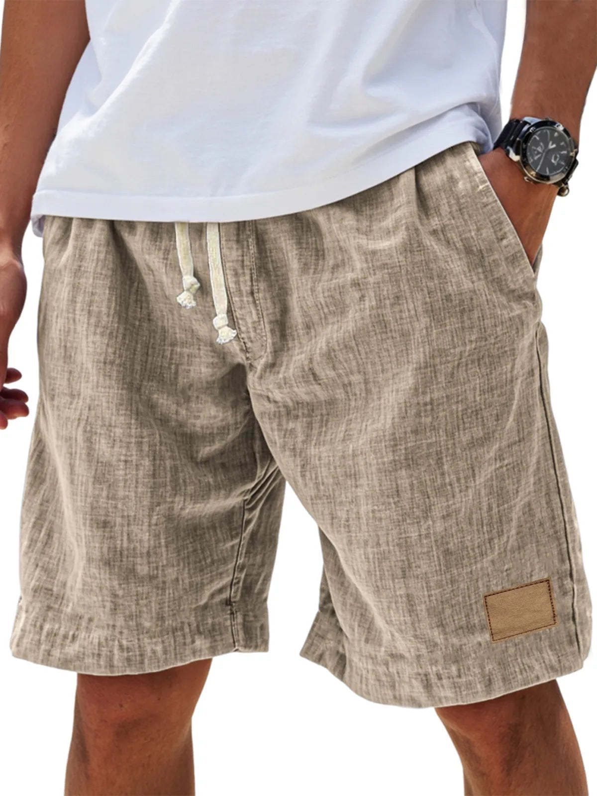 Men's Breathable Linen Shorts | Ultra-Soft Summer Holiday Fit