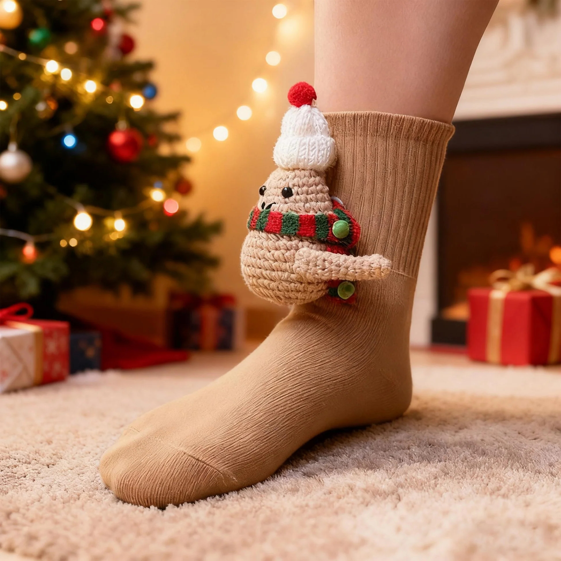 🔥Cozy Snowman – Ultra-Soft Comfort Snuggly Socks🧦