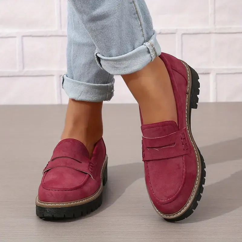 Rceline - Mocassins Orthopédiques à Plateforme