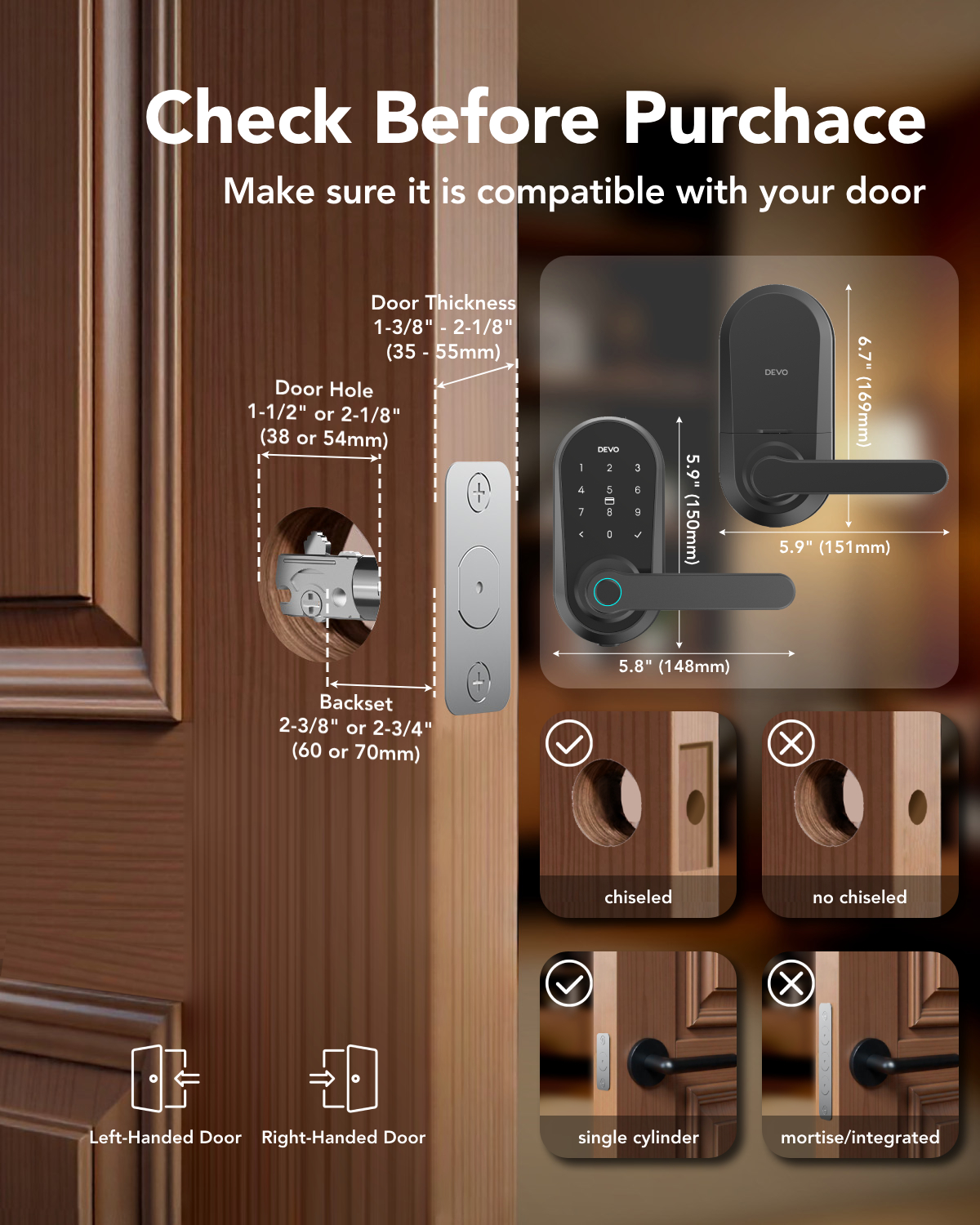 DEVO G7 Smart Door Lock
