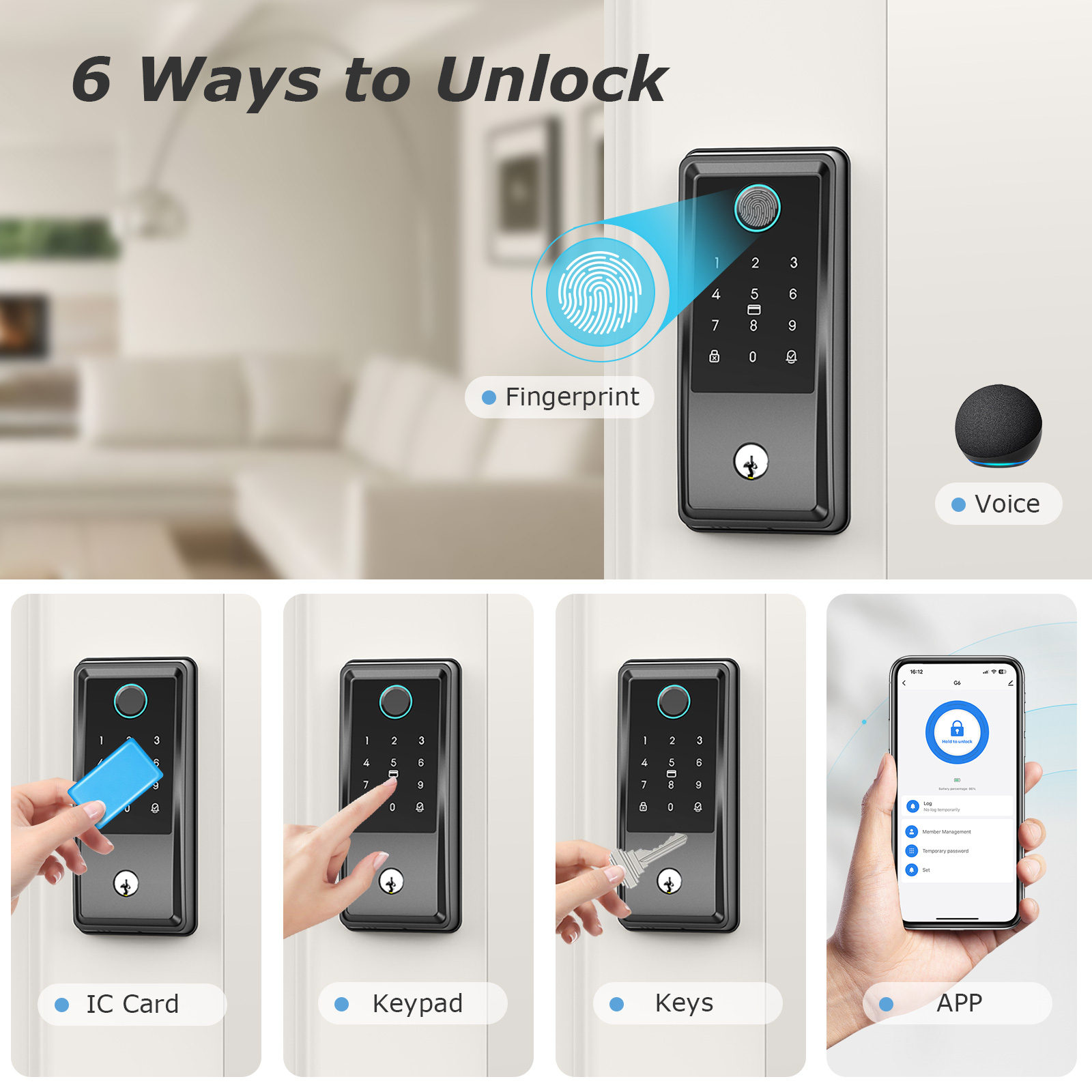 DEVO G6 Smart Door Lock