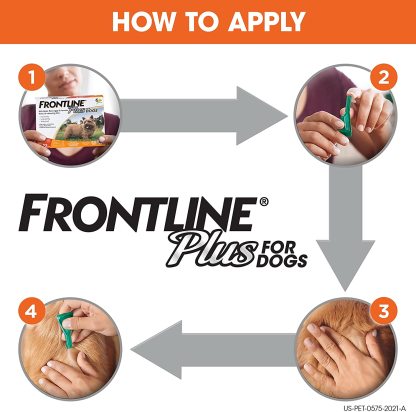 FRONTLINE® Plus for Dogs Flea and Tick Treatment