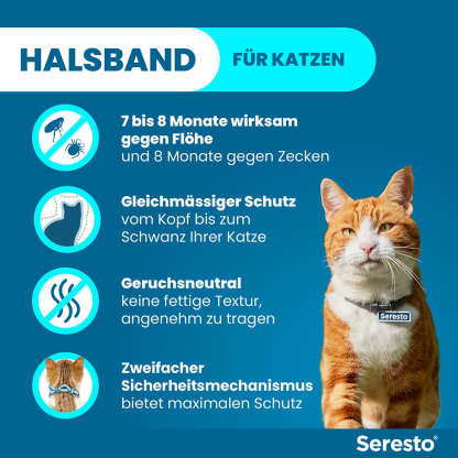 Seresto Halsband für Katzen