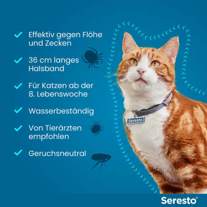 Seresto Halsband für Katzen