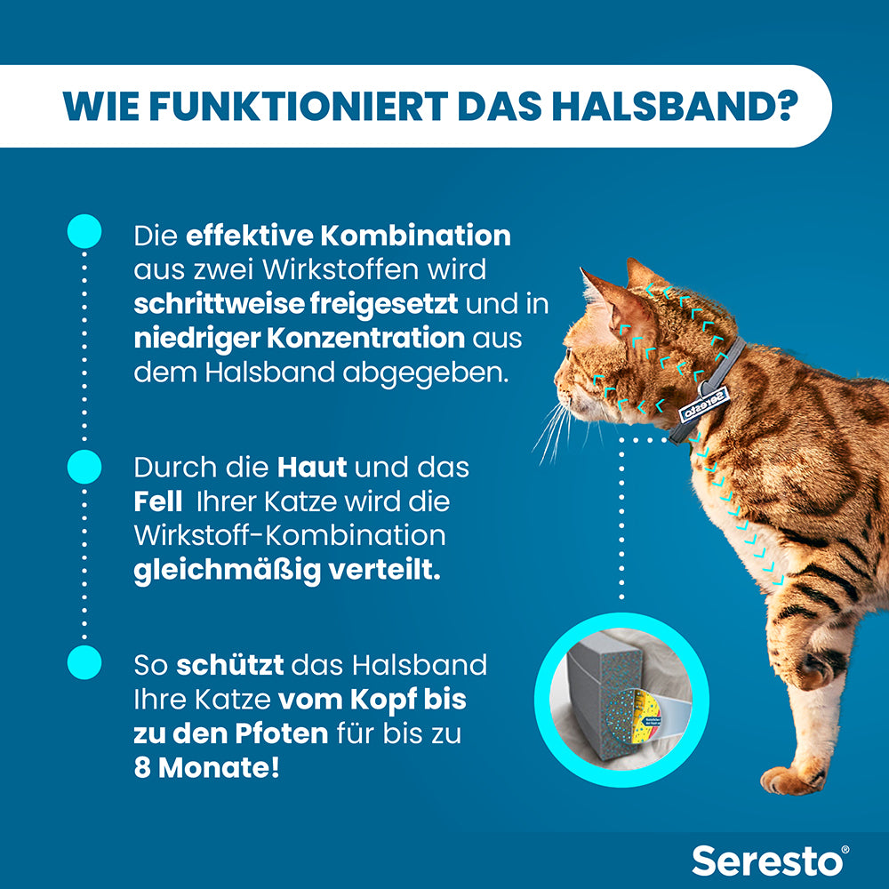 Seresto Halsband für Katzen