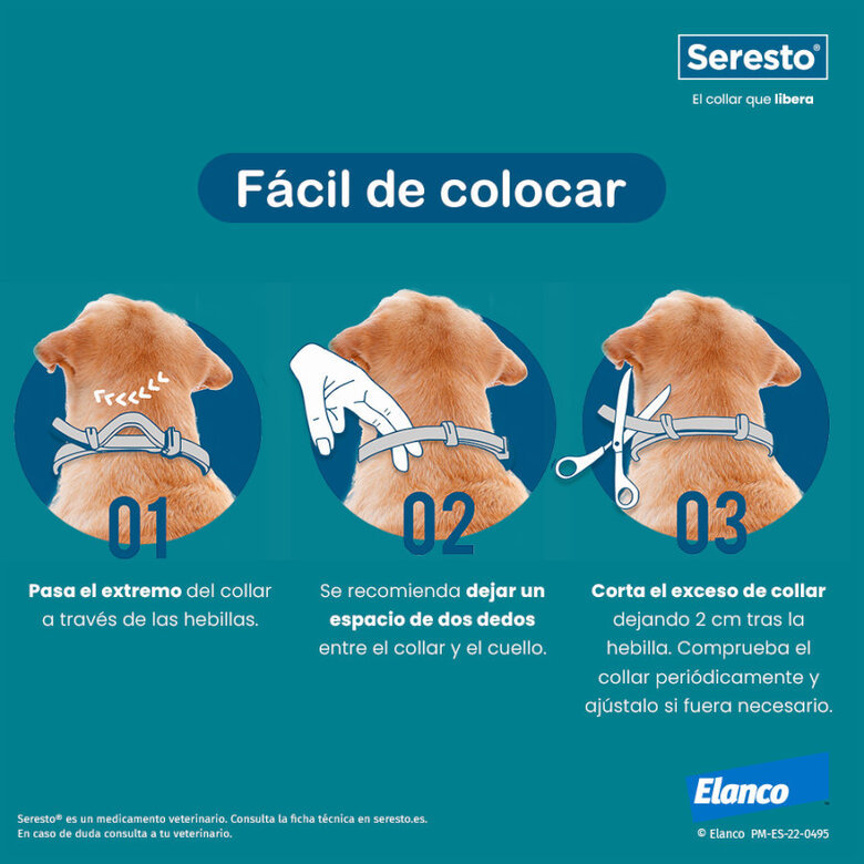Seresto Collar Antiparasitario para perros