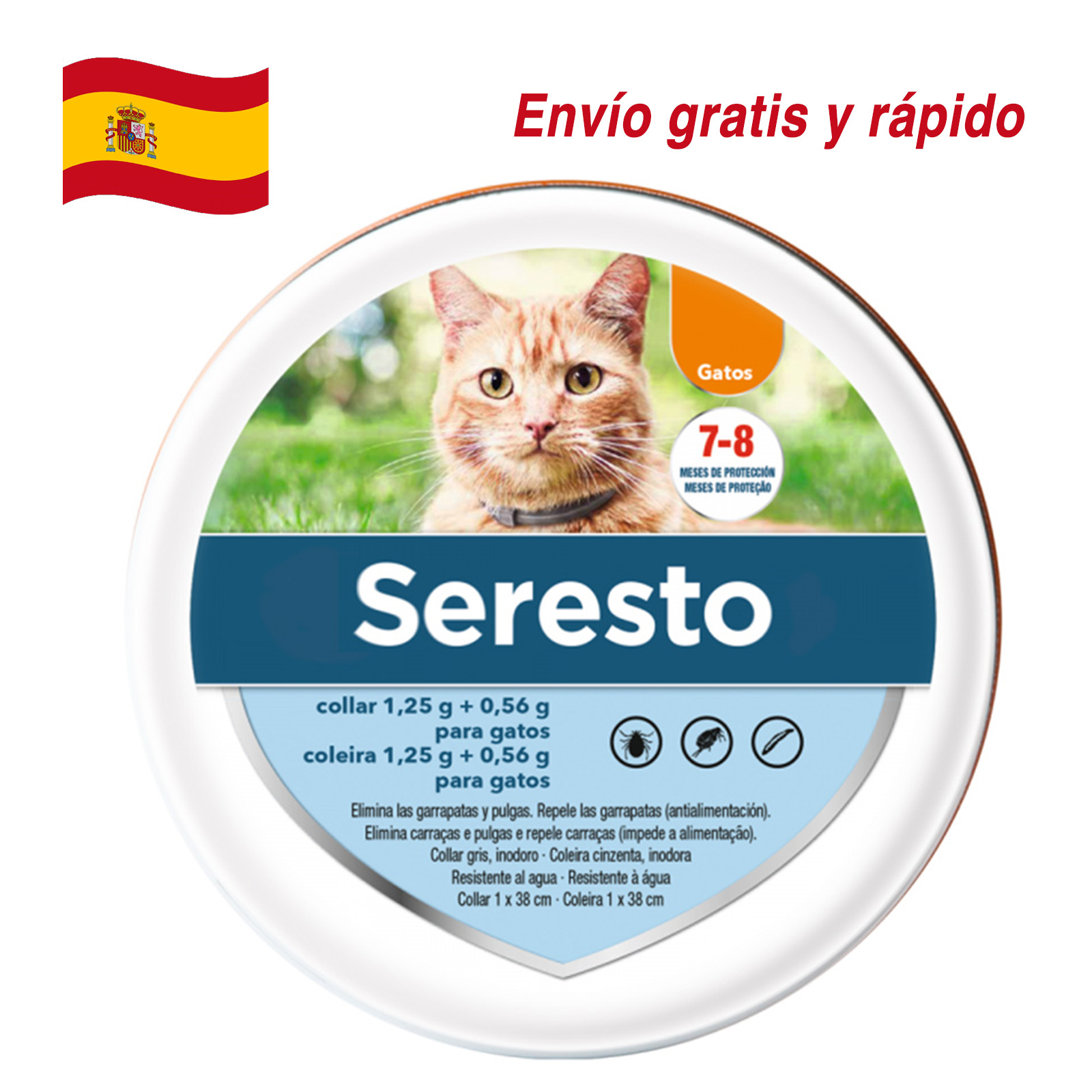 SerestoCollar Antiparasitario para Gatos