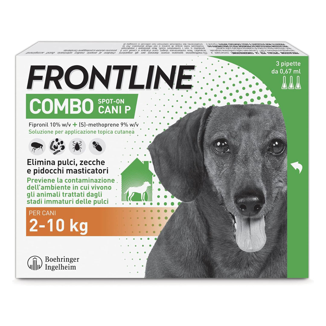FRONTLINE® Combo Spot-On Antiparassitario per Cani e Cuccioli 2-40 kg