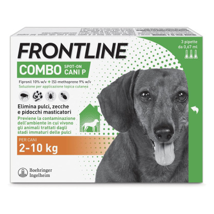 FRONTLINE® Combo Spot-On Antiparassitario per Cani e Cuccioli 2-40 kg