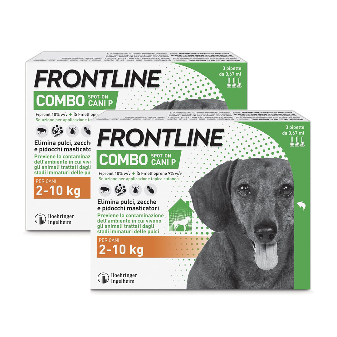 FRONTLINE® Combo Spot-On Antiparassitario per Cani e Cuccioli 2-40 kg